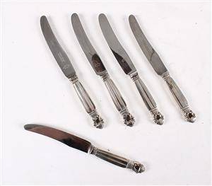 Georg Jensen, Konge Acorn frugtknive 5
