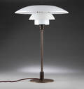 Poul Henningsen. PH 43 Bordlampe, Louis Poulsen 1930-erne. Denne vare er sat til omsalg under nyt varenummer 5050688