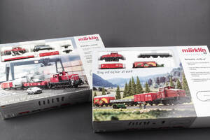 Märklin spor H0. Togsæt 29219 og togsæt 29239 2  Denne vare er sat til omsalg under nyt varenummer 4603805