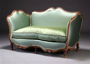 To pers sofa, rococo form