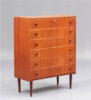 Dansk møbelproducent kommode, teaktræ