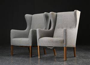 To øreklapstole, 1960-1970, dansk møbelproducent 2