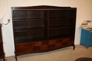 BOKHYLLA M LÅDOR, H 158, B 200, D 35 CM