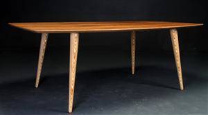 Snedkermester Lau Lauritsen. Spisebord - Zebrano