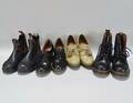 3 par Dr Martensskor samt 1 par Blundstone.