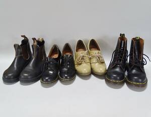 3 par Dr Martensskor samt 1 par Blundstone.