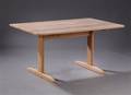 Børge Mogensen. Spisebord af massiv egetræ. 