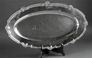 Amerikansk fad af sølv