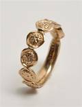 Aagaard - ring med diamanter - 0.03 ct. - 8 kt. guld