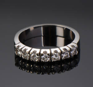 Brillantring, ca. 0.70 ct.