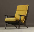 Hans J. Wegner. Højrygget lænestol af eg, model GE-290   Denne vare er sat til omsalg under nyt varenummer 4185069