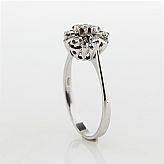 Ring 18 k vitguld