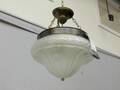 Ampel, frostat glas metall