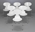 Arne Jacobsen. Seks stole model 3100 6 Denne vare er sat til omsalg under nyt varenummer 4395282