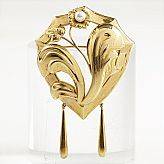 Brosch 18 k guld