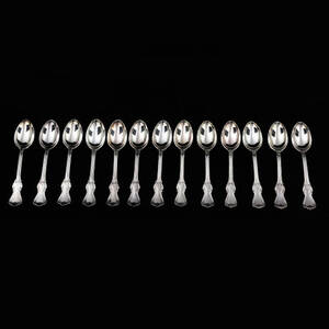 TESKEDAR 13 st, silver, 1900-tal.