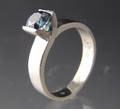 Solitaire ring ca. 0.67 ct.
