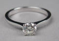 Solitairering  Ca. 0.46 ct.