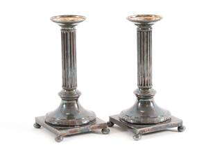 Ljusstakar ett par, gustaviansk stil, C.G.Hallberg, 1900-talets första del