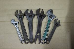 Bahco skiftnycklar mm, 6st