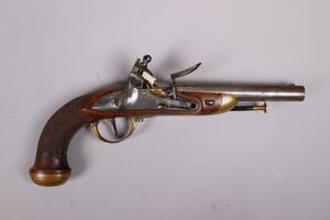 Maubeuge, France, kavalleri flintlåspistol