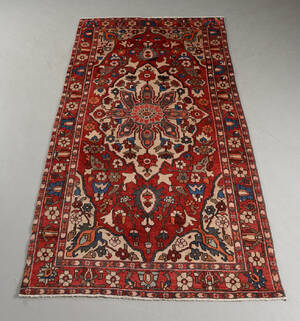 Persisk Bakhtiari tæppe 300 x 155 cm.