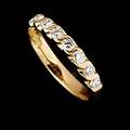 Ring 18 k guld briljanter