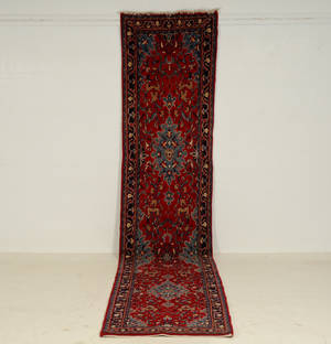 Persisk Ardekan løber 417x83 cm.