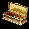 Etui förgyllt silver Wien 1800-tal