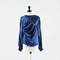 Blusar, 2 st., Yves Saint Laurent, i blå siden