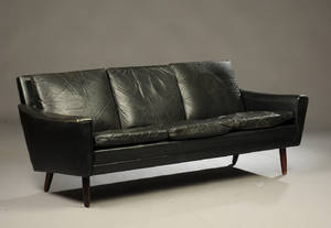 Dansk Møbelproducent, 3 prs. lædersofa