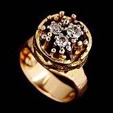 Ring 18 k guld briljanter Claes Giertta
