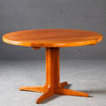 Glostrup Møbelfabrik, Ausziehbaerer Esstisch  Tisch in Teak