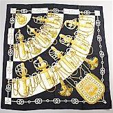 Scarf, Hermès, Cliquetis, Julia Abadie