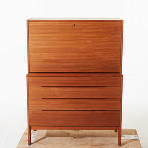 Barskåp med byrådel