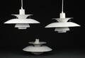 Poul Henningsen. Tre PH5 pendler 3