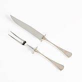 Trancherbestick 2 dlr., skaft av sterlingsilver