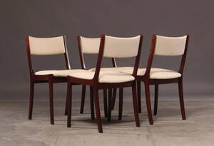 Skovmand Andersen, spisestole, mahogni 4