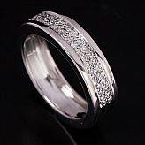 Ring 18 k vitguld briljanter