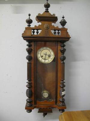 Väggur, Sent 1800-tal