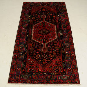 Persisk Hamadan, tæppe, 291x155 cm.