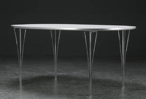 Piet Hein  Bruno Mathsson. Super Ellipse spisebord Denne vare er sat til omsalg under nyt varenummer 4614313