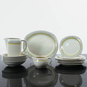 SERVISDELAR, 14 dlr, Pigg, Gefle, 1900-talets mitt