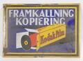 Emaljerad reklamskylt, Kodak Film