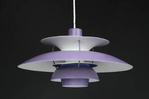 Poul Henningsen. PH5 pendel, lilla