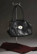 Mulberry sort skindtaske