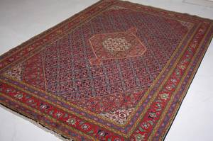 Persisk handknuten matta Ardebil, mått 295x190 cm.