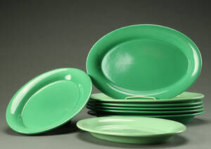 Ursula Munch-Petersen for Royal Copenhagen. Otte Ursula tallerkner nr. 624 8