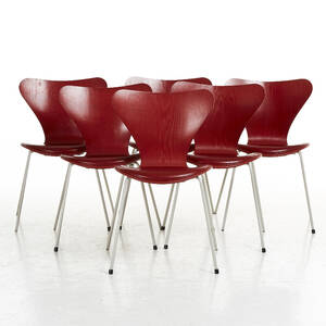 Arne Jacobsen sjuan stolar 6 st