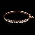 Armring 14 k guld diamanter